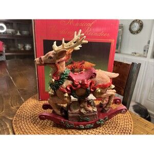 Holiday 10” Rocking Reindeer - music box Not Working ~ Windsor Collection
